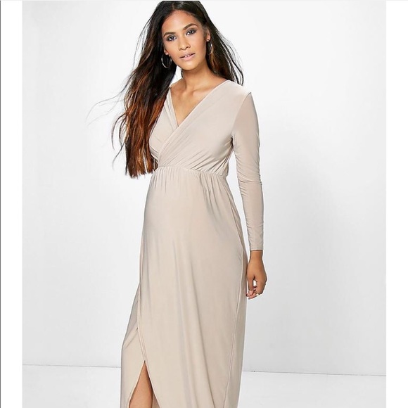 Champagne Maternity Dresses